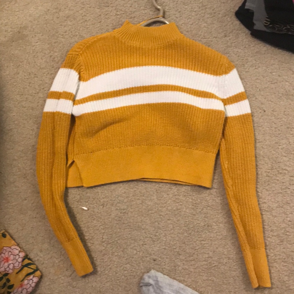 Yellow sweater